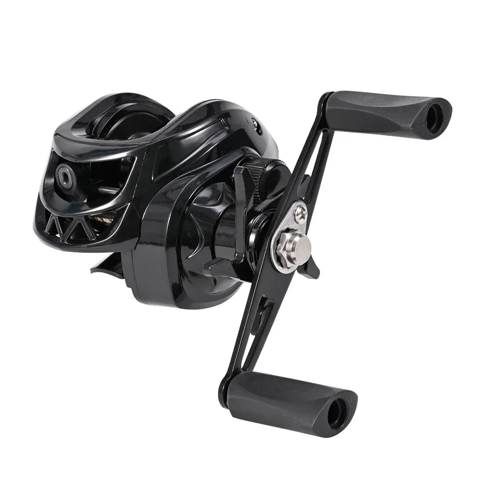 1pc Baitcasting Fishing Reel 7.2/1 Gear Ratio 12LB Max Drag For Saltwater Freshwater 126*100mm Fishing Tool Parts