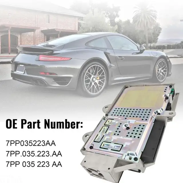 G7NA Aluminum Car Stereo Amplifier 250W High Power Output Music Clarities 7PP035223AA 1