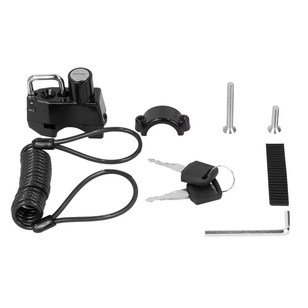 Per Xiaomi/Mijia M365 Pro 1S Pro2 E-Scooter Universal Helmet Lock Manubrio Antifurto Sicurezza Anteriore Hang Hanger Scooter Hook