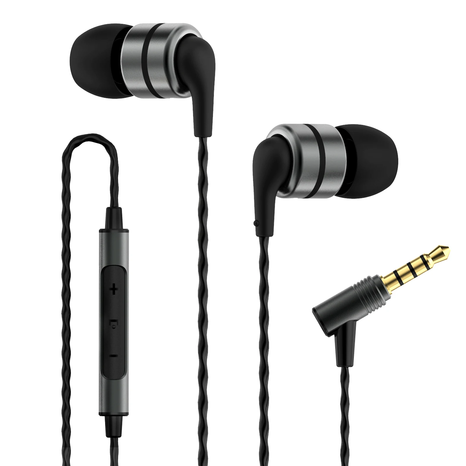 Wired Earbuds Audiophile Headphones Bass SoundMAGIC Vento P55