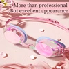 Unisex Professional Swimming Goggles for Adults Anti-fog Waterproof HD View Swim Goggles Colorful and Clear Lens to Choose 6