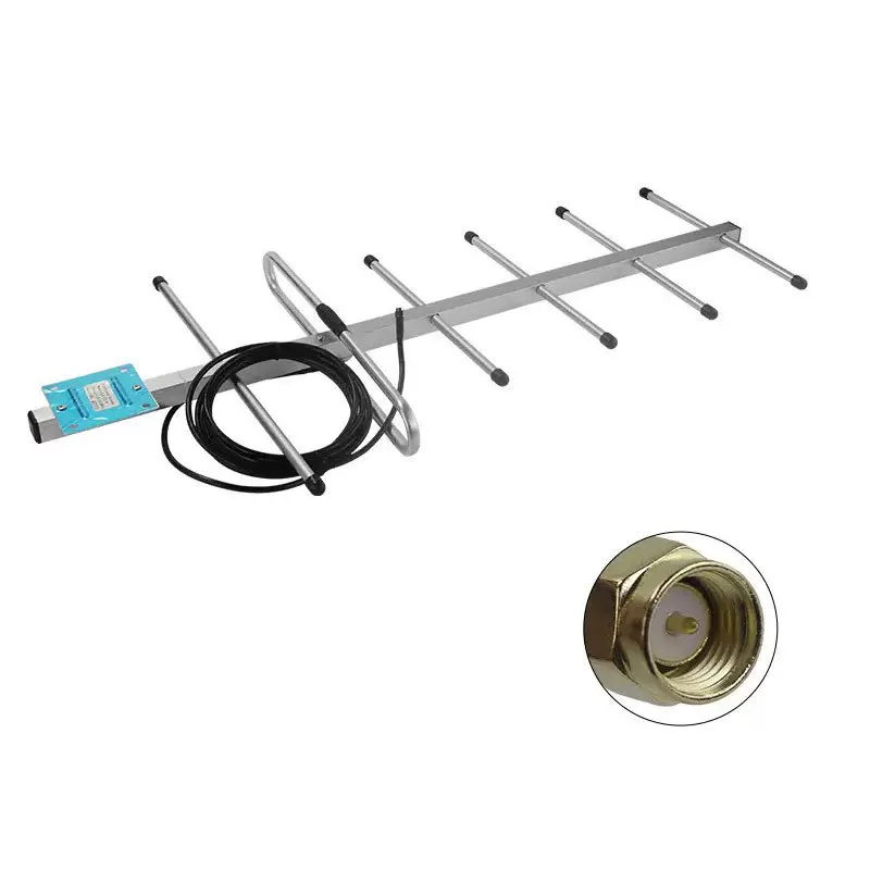 433MHz 야기 안테나 고이득 UHF 465MHz GMRS 기지국 야외 안테나 (모바일 무선 송수신기용)