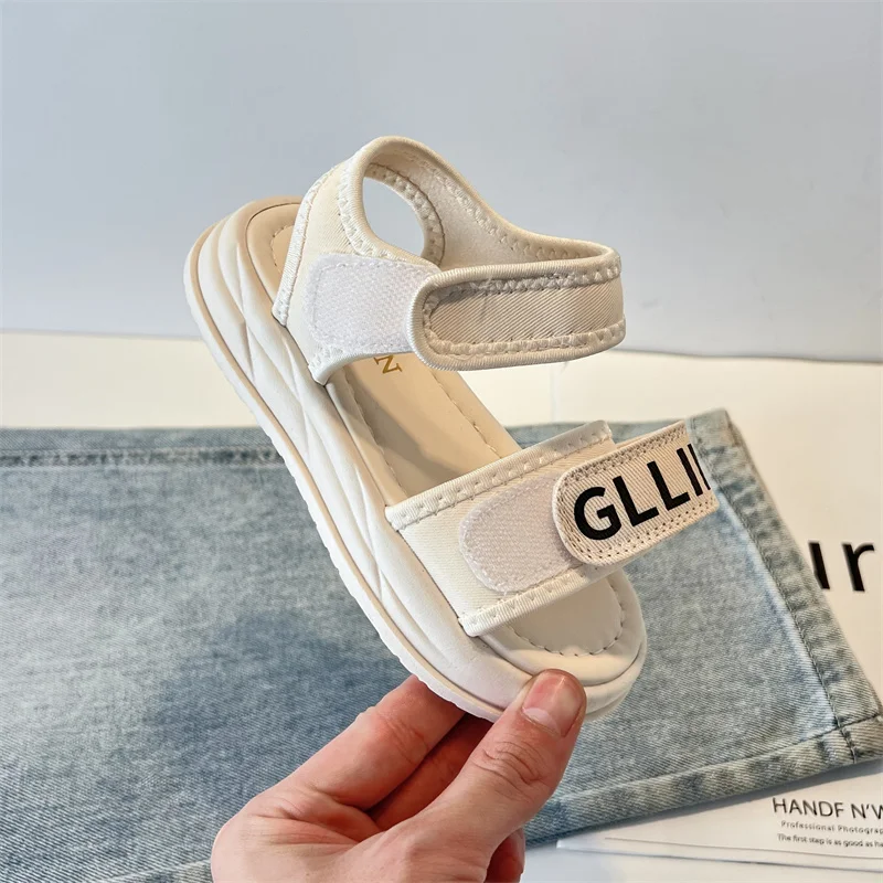 Girls Summer Non Slip Sandals Thick Bottom Beach Shoes