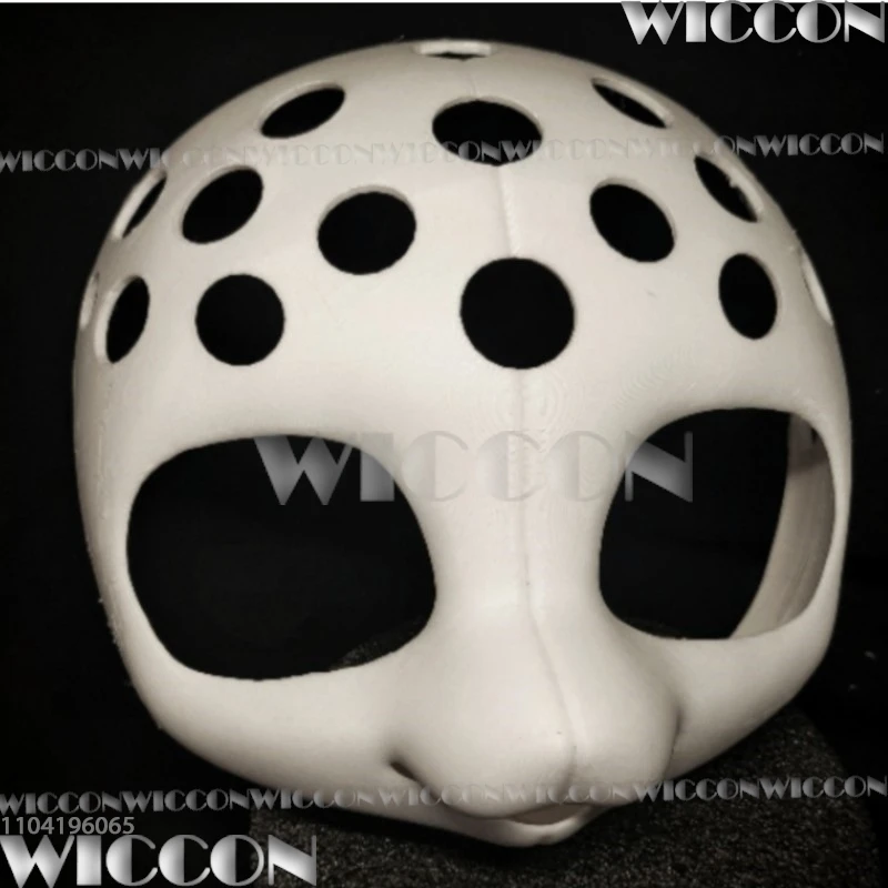 Furry Skull Mask Fursuit Kigurumi Cosplay Kig Animal Beast 3D Print Cute Cat Dog Dragon Costume Holloween Roleplay Customized