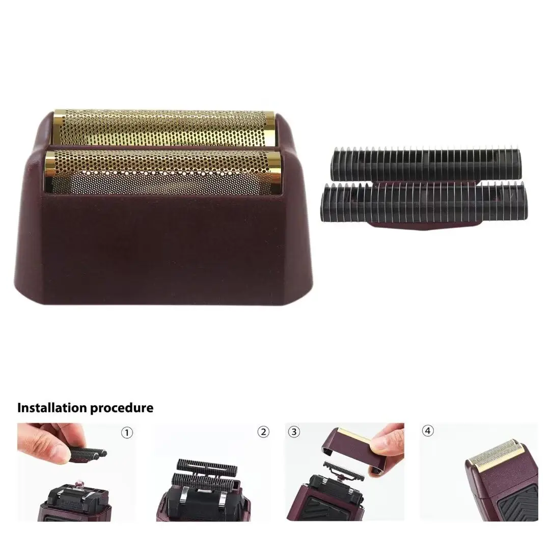 교체용 포일 블레이드 바 어셈블리 7043 쉐이버 쉐이퍼 피날레 쉐이버용(Shaver Shaper Finale Shaver) 8164)