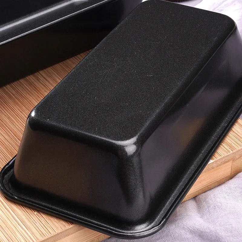 4/6Pcs Mini Bread Mold Carbon Steel Nonstick Cake Pan Toast Mold 6Inch Rectangular Cake Baking Tray Loaf Pan Kitchen Baking Tool