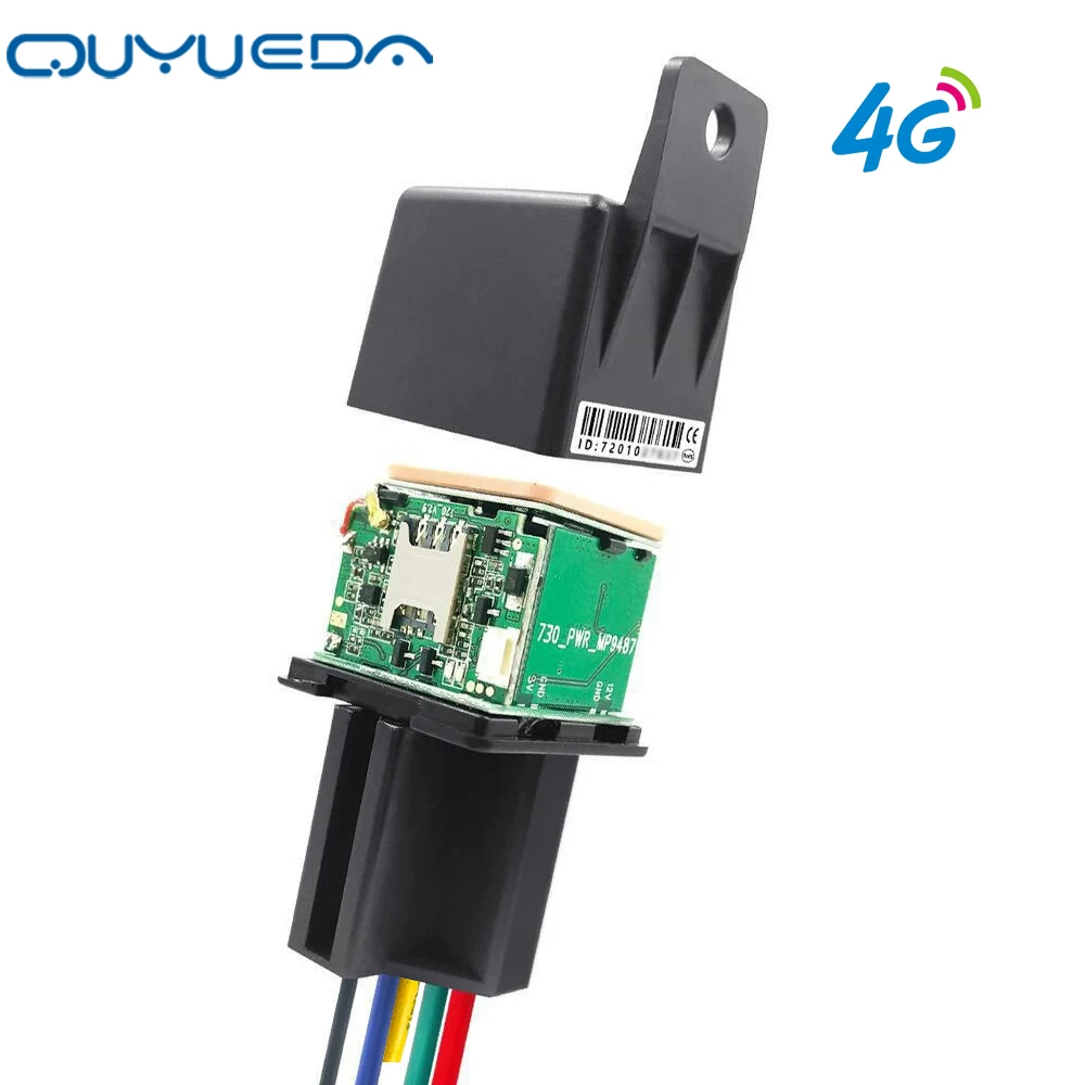 Mini 4G Relay GPS Vehicle Tracker Real-Time Android App Anti-Theft Locator for Cars & Motorcycles Automotive Tracking Device