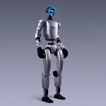 Robot umanoide intelligente con interazione AI per la ricerca e il servizio dell'educazione commerciale
