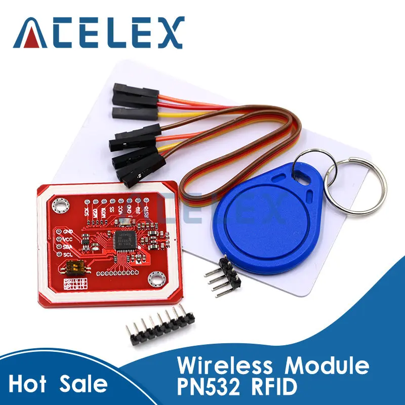 PN532 NFC RFID Wireless Module V3 User Kits Reader Writer Mode IC S50 ...