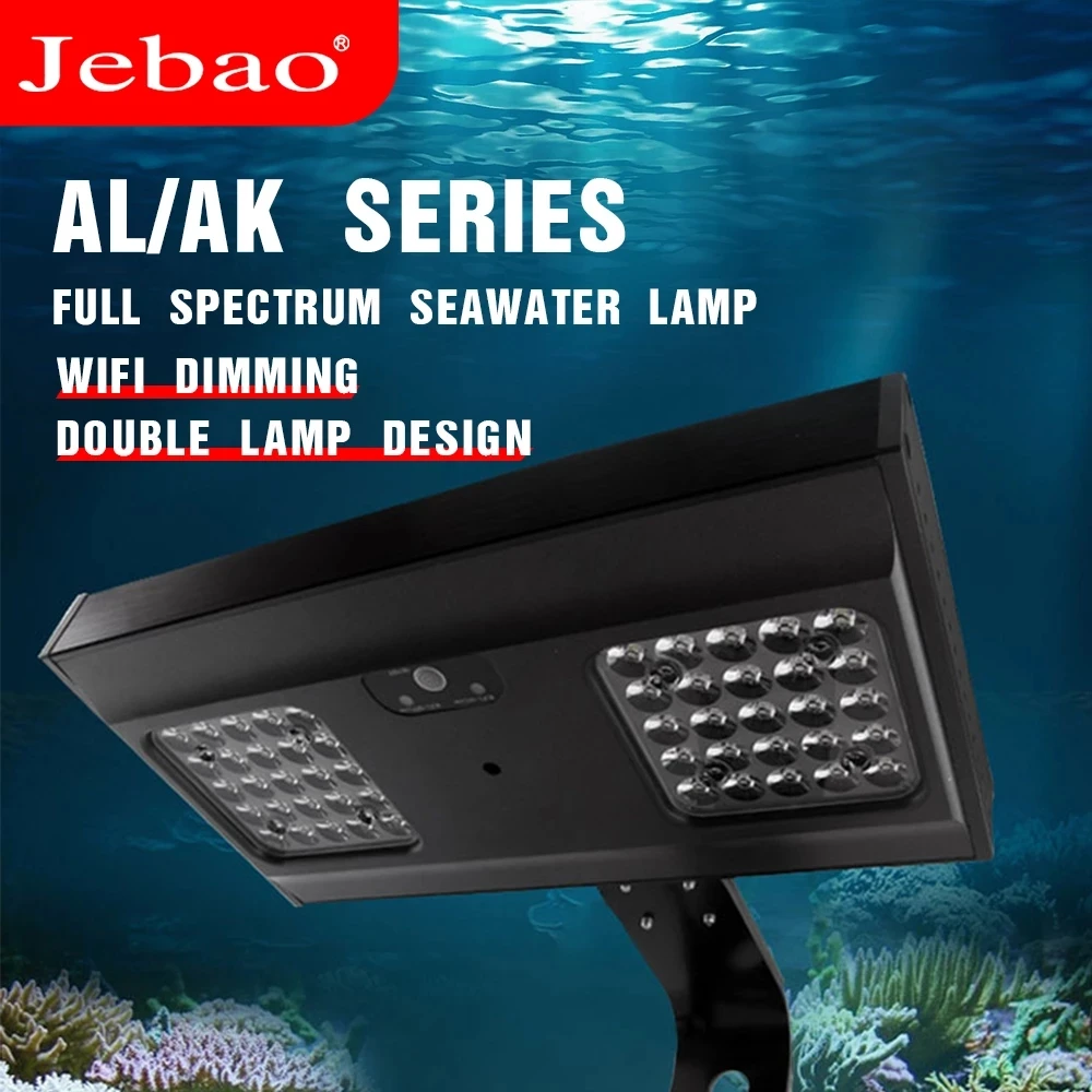 JebaoAquariumWaterproofLEDFishTankLightClipUnderwaterLight