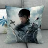 Custom Lee Byung Hun Pillowcase Wedding Decorative Cotton Linen Pillow Case For Home Pillow Cover 45X45(One Sides) 5