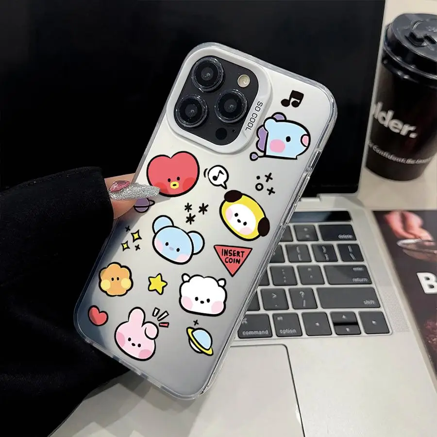 Cartoon BT Cute 21 Phone Case for iPhone 14 15 16 Plus thumbnail 5