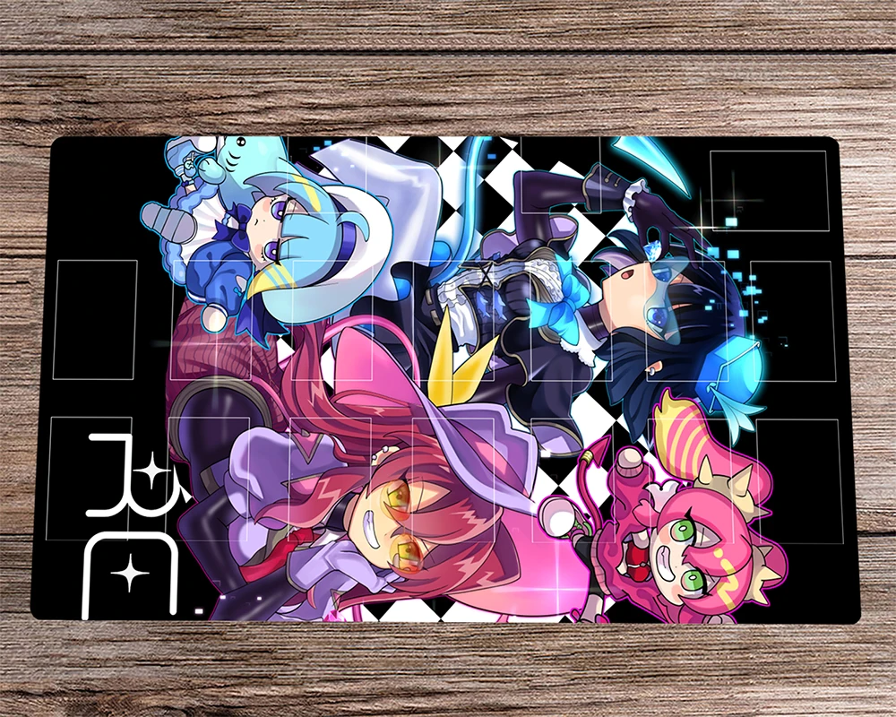 Yugioh Playmat Evil Twin Lilla Kisikil Tcg Ccg Trading Card Game Mat