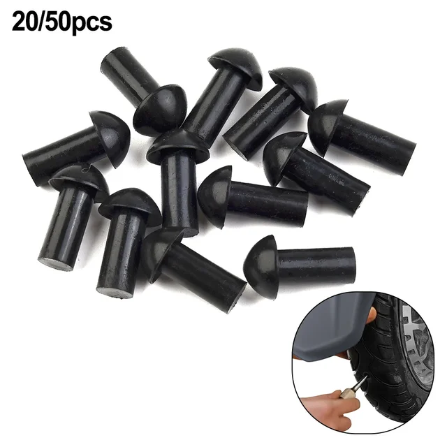 20/50pcs Car Motorcycle Vacuum Tyres Tires Repair Tools Punctures Mushroom Plugs Cars Tire Repair Tool Motorcycles Repair Tool 1