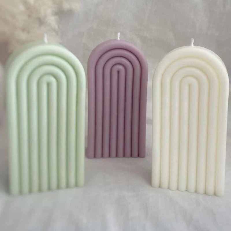 Candle Mould Molds Candle Molds U Shaped Geometric Candle