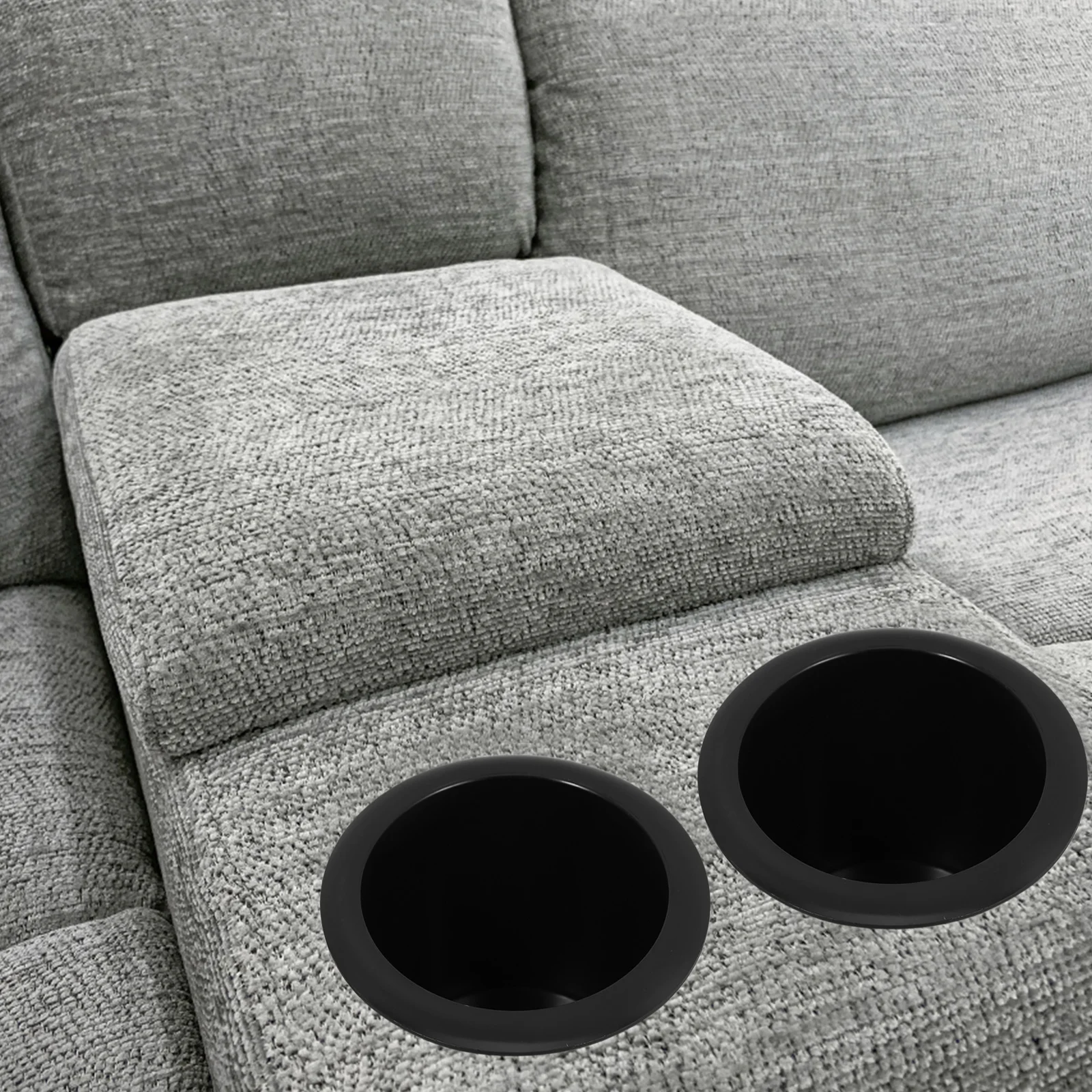 Sofa Cup Holder Insert for Car Seat Replacement Couch Inserts Black Boat Holders