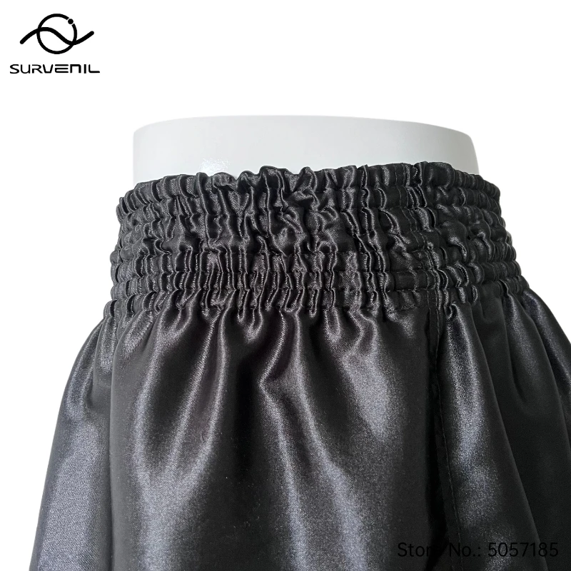 Muay Thai Shorts Plain Satin Boxing Pants Men Women Child Boy Girl Sanda Wushu Team Uniform Gym Martial Arts Kickboxing Shorts