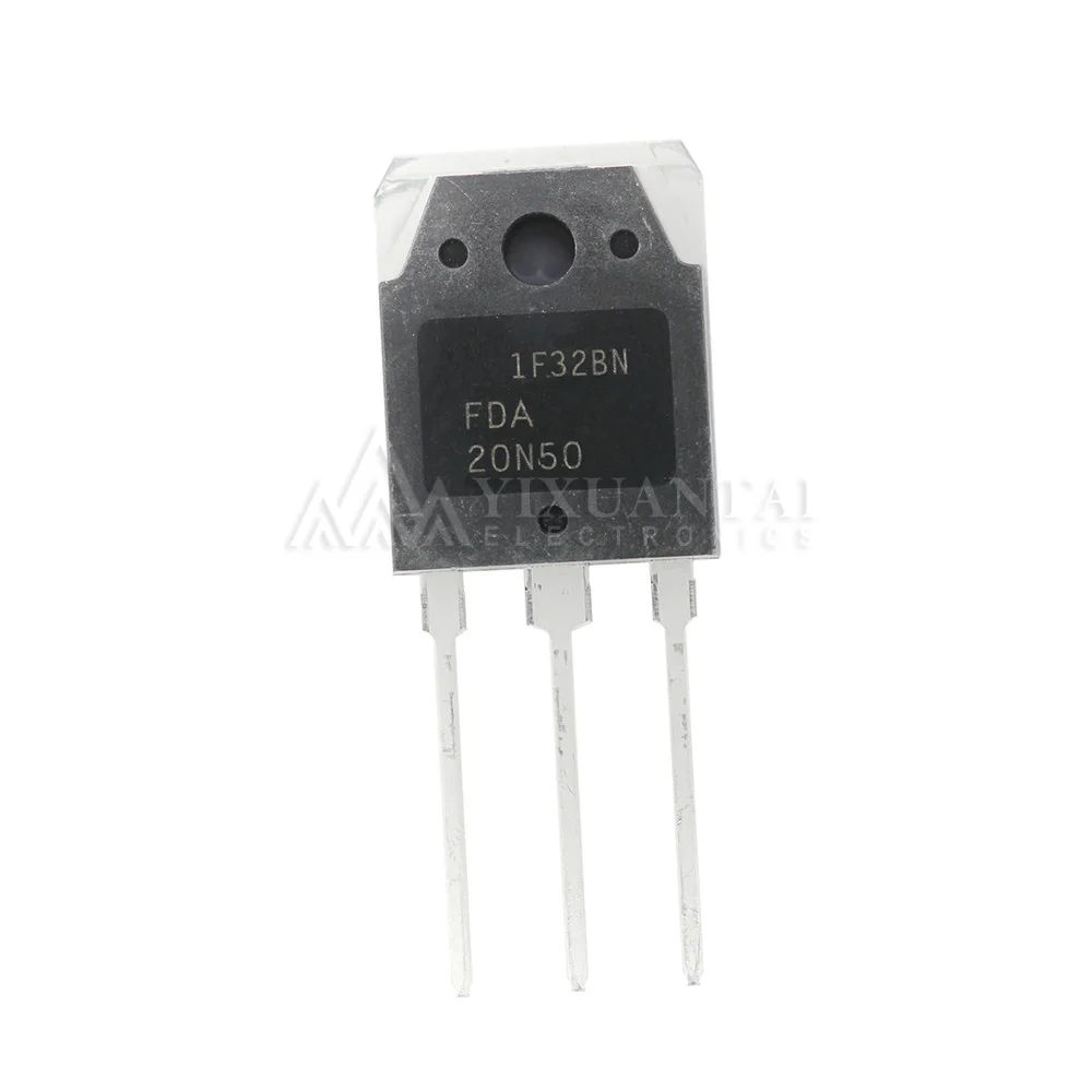 

5pcs/lot FDA20N50 20N50 MOSFET N-CH 500V 22A TO3PN New Original
