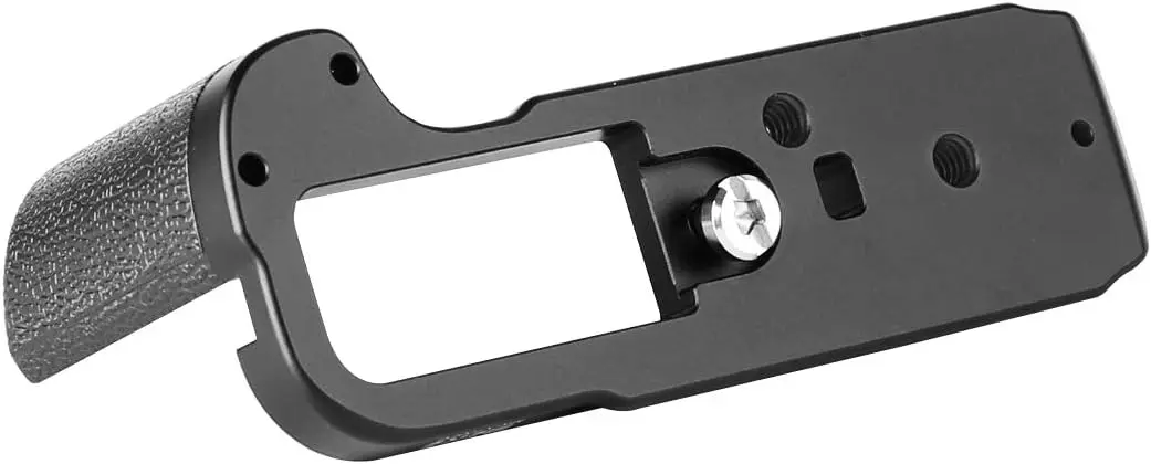 Meike MK-X100FG Solid Metal L Plate Hand Grip Bracket Secure Handle Bracket Quick Release for Fuji Fujifilm X100F Camera camera hand grip