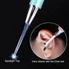 LED Baby Ear Wax Removal Cleaner Tool Flashlight Earpick Endoscope Penlight Cleaning Remover Light Visual Spoon with Magnifier 3