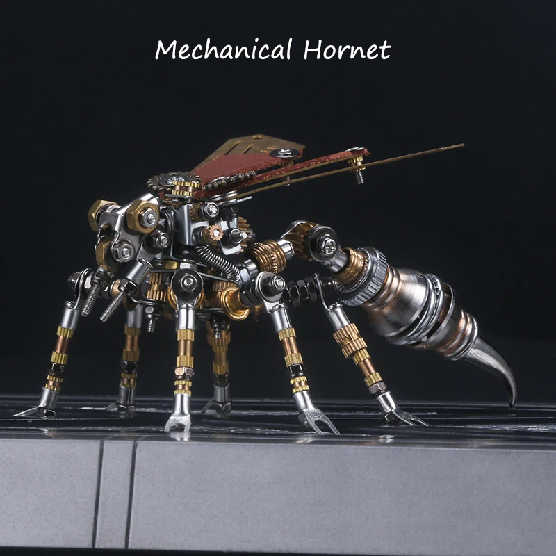 Iron Metal Mechanical Insect 3D Puzzle Building Kit - Perfect Birthday Gift