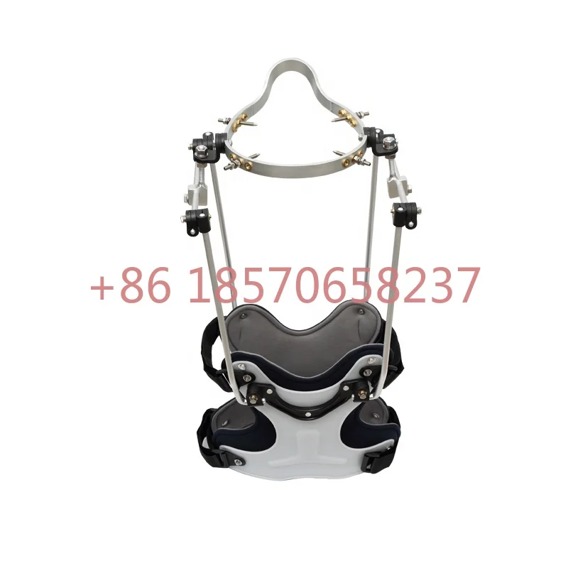 

Head Neck Chest Orthosis Adjustable Cervical Thoracic Orthosis Lumbar Support Traction Belt Brace