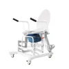 Hot Sale Electric Transfer Lift Commode Wheelchair Transfer Bath Chair With Toilet Multi-purpose Nursing Transit Wheelchair 3