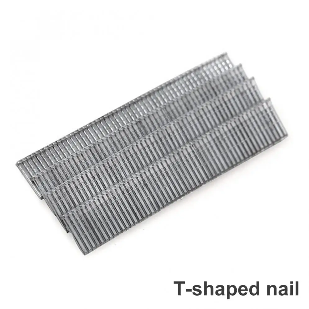 1000pcs Stainless Steel  Electric Pneumatic Nail Gun Straight Nail U Nail fit for Electric Straight Nail Gun Staples Pneumatic 4