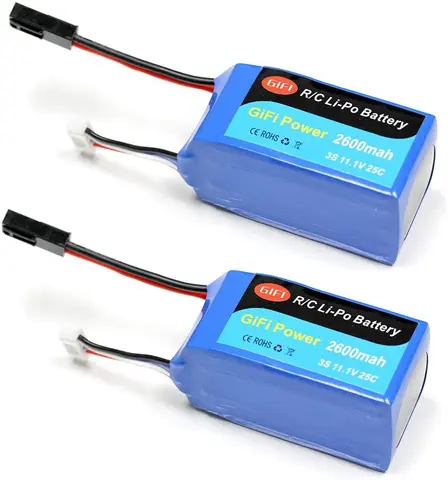 Batteries 2600mAh  Gifi Power LiPo Battery for Parrot AR.Drone 2.0 & 1.0 Quadricopter