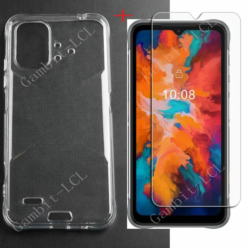 Enhanced Protection Glass + Case Cover with Tempered Screen Protector and Durable Phone Film