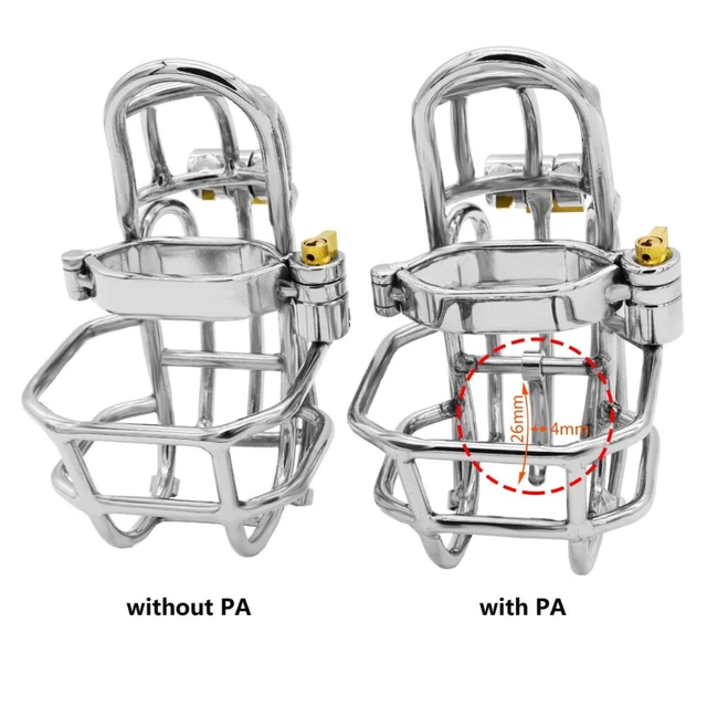 Custom Integrated PA Hook for Chastity Cage 