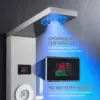 LED Shower Panel Tower System with Rainfall and Mist Shower Head 6-in-1 Shower Panels with Jets and Handheld and Digital 4