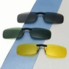 1pc Unisex Polarized Clip On Driving Glasses Sunglasses Day Vision UV400 Lens Driving Night Vision Riding Sunglasses Clip 3