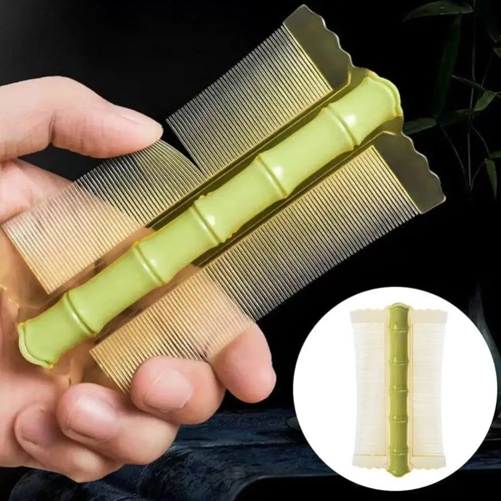 Grate Comb To Dandruff Super Dense Tooth Encryption Comb for Girls And Children Dandruff Scrape Small Lice