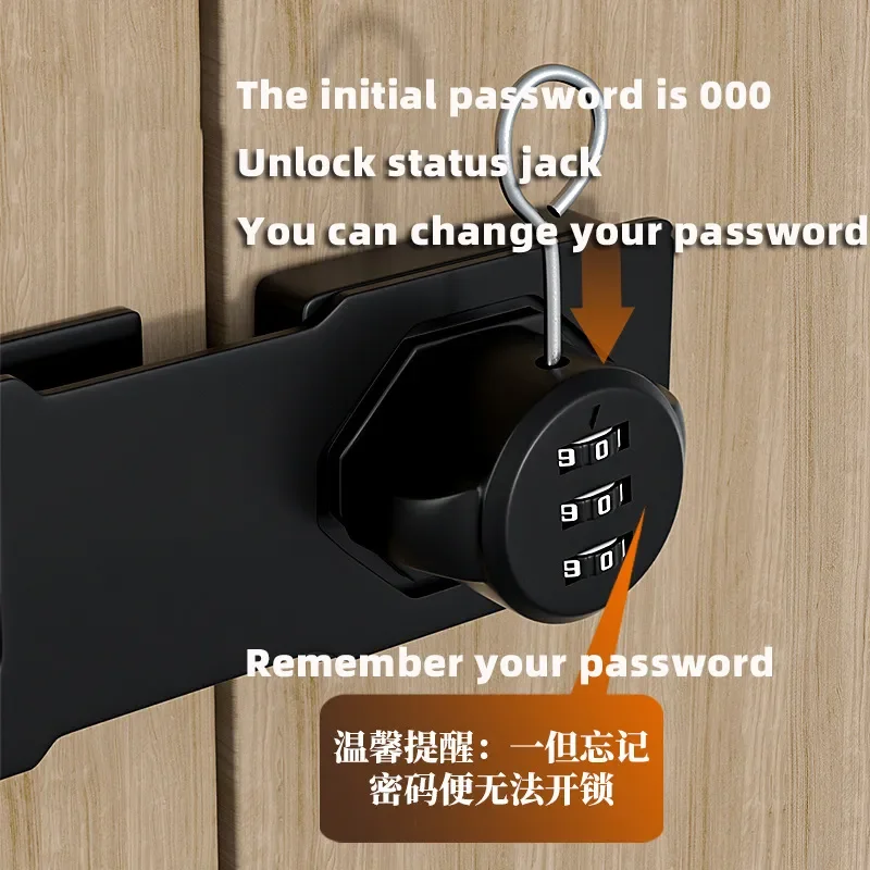 Combination Cabinet Lock Drawer Cam Locks Zinc Alloy Password