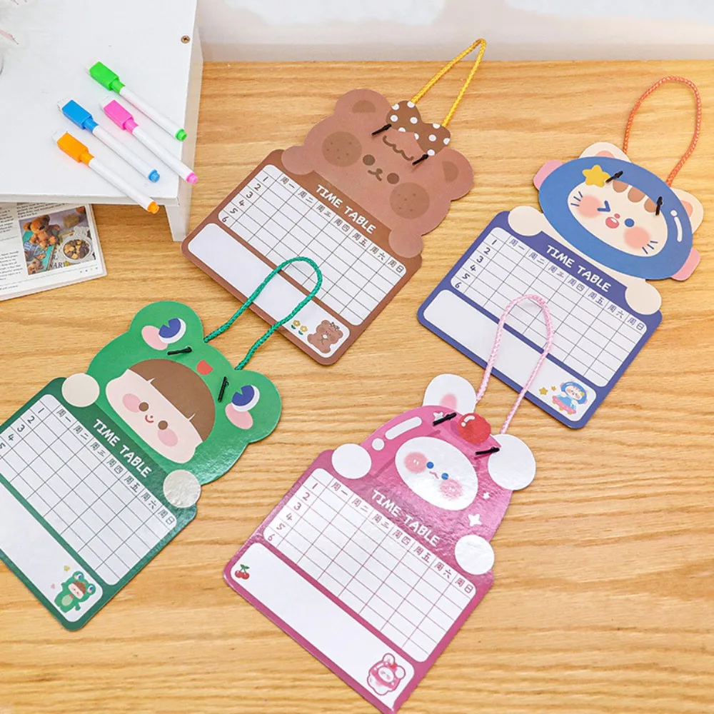 With-Pen-Cartoon-Kids-Whiteboard-Two-sided-Cardboard-Cartoon-Dry-Wipe ...