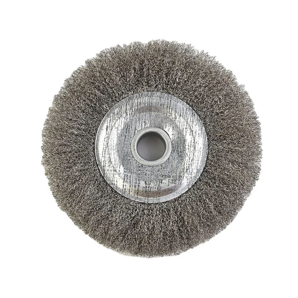 

5inch 125mm Crimped Wheel Brush 1pc Bench Grinder Polishing Portable Removal Replace Rough Rust Stainless Steel