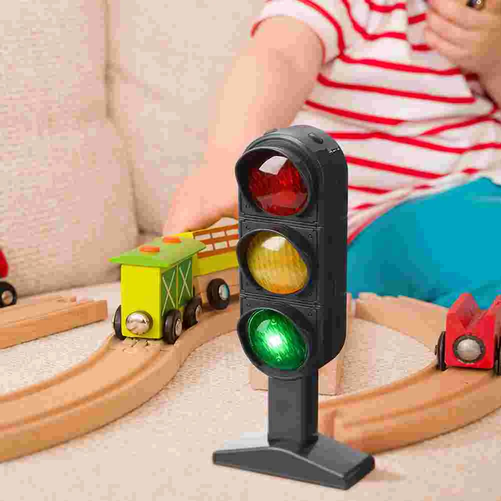 

3 Pcs Without Traffic Light Child Childrens Toys Educational Model Plastic Kids Gift