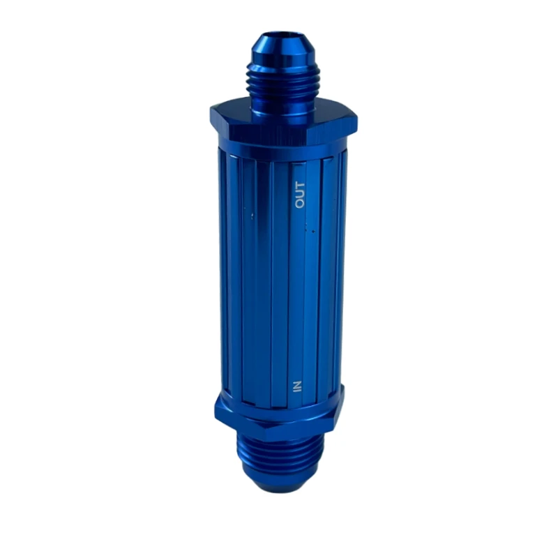 AN6 AN8 AN10 Universal 100nm blue oil filter 30 micron 6AN 8AN 10AN