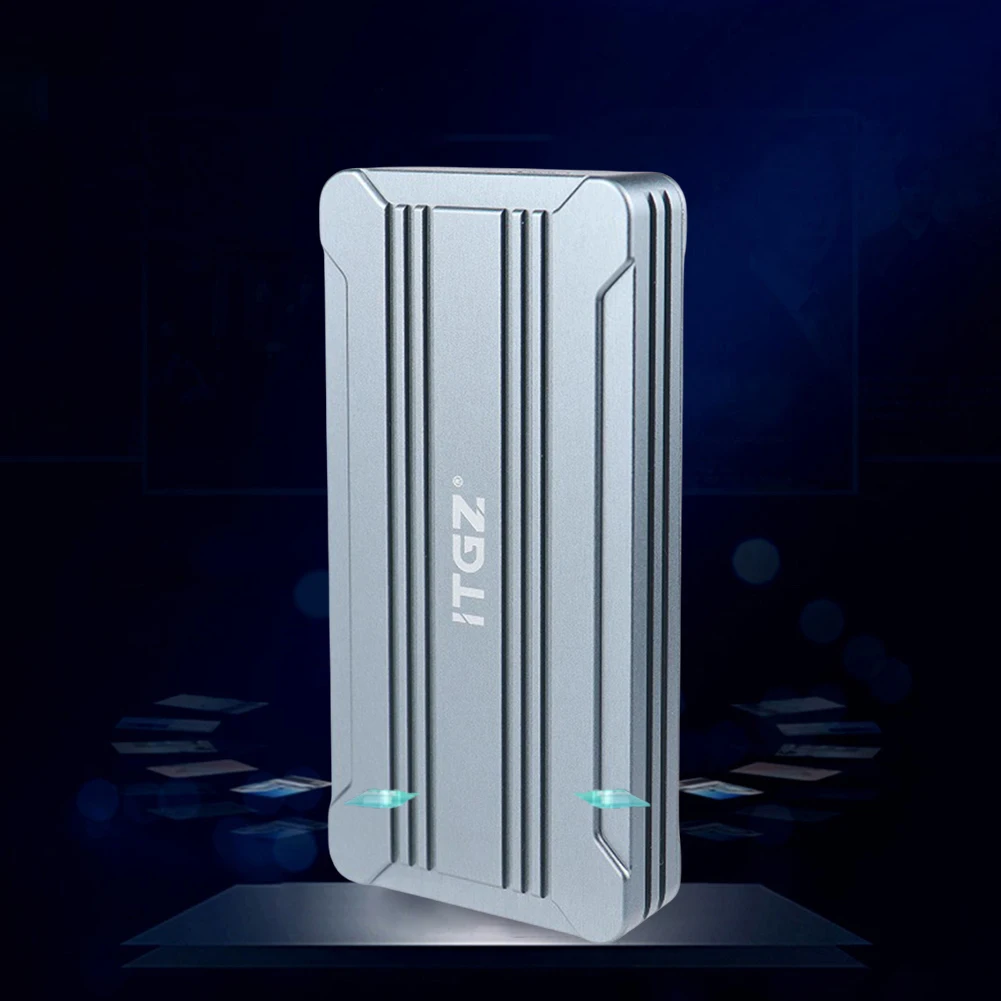 M.2 NVMe 하드 디스크 박스 C타입 M2 SSD 인클로저, 알루미늄 합금 솔리드 스테이트 드라이브 인클로저, 맥북 태블릿용 썬더볼트 8 핀
