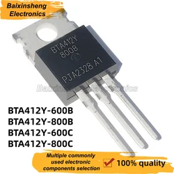 10PCS Premium TO - 220 Thyristor Set (BTA412Y - 600B TO - 220)