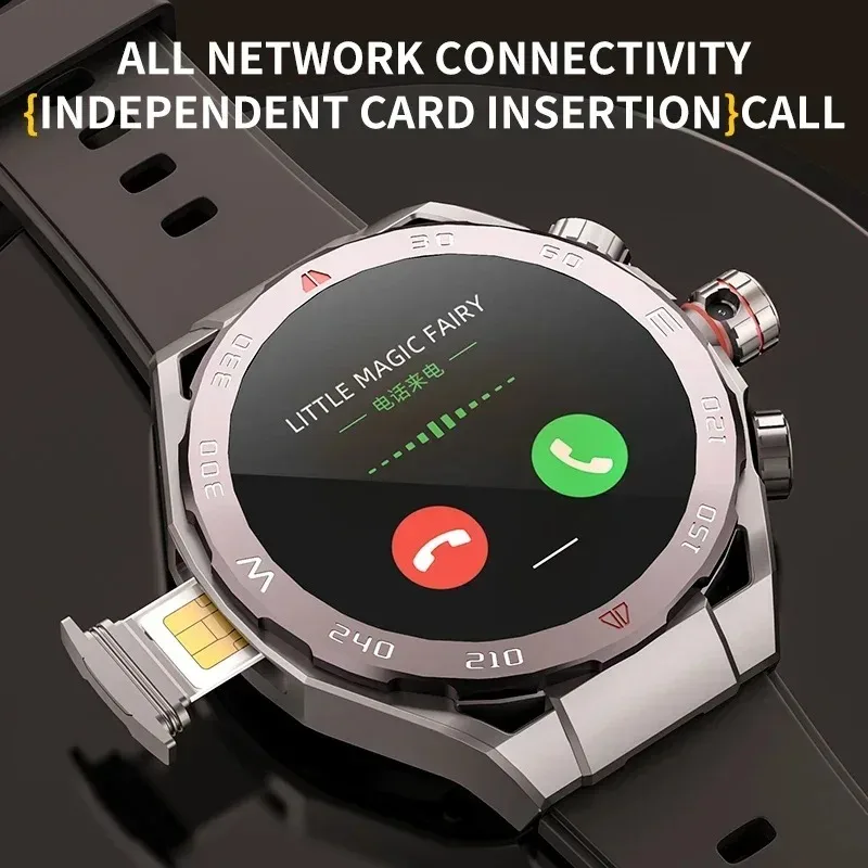 VP900 5G Smart Watch Full Network 32GB 256GB Storage SIM Card Support Video Chat Payment Face Recognition WeChat GPS Waterproof 6
