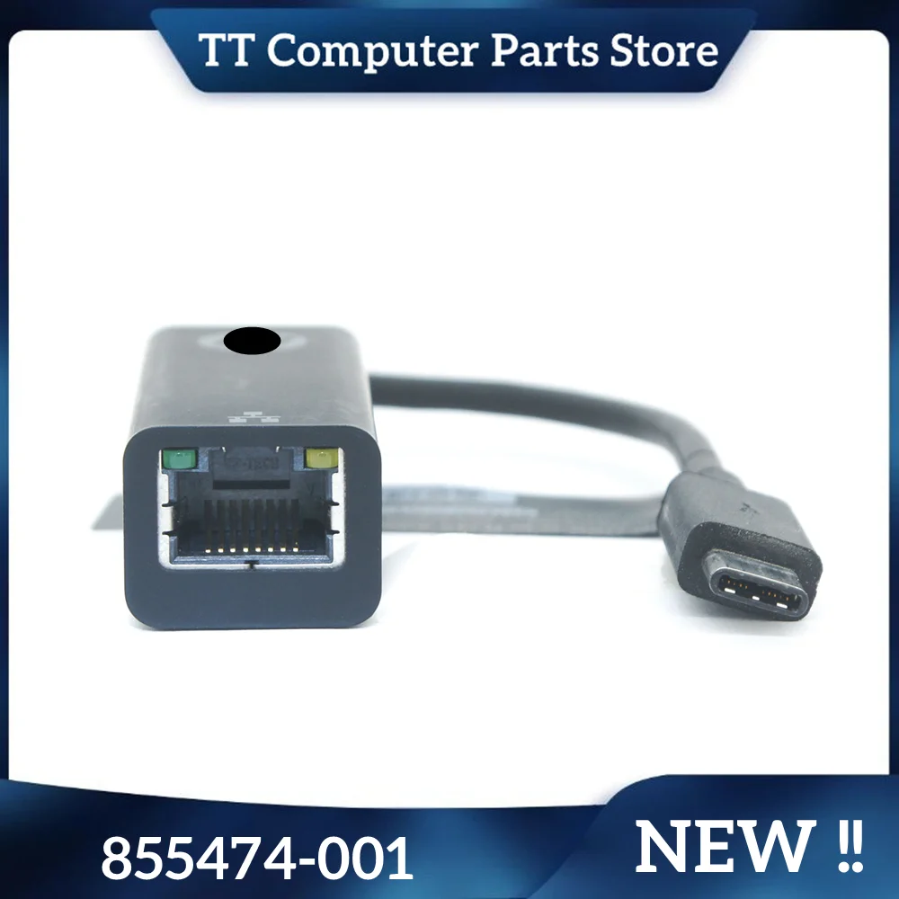 

TT New Original FOR HP 855474-001 USB Type-C To RJ45 RTL8153-03 HD To NIC Unterface Fully Tested Fast Ship