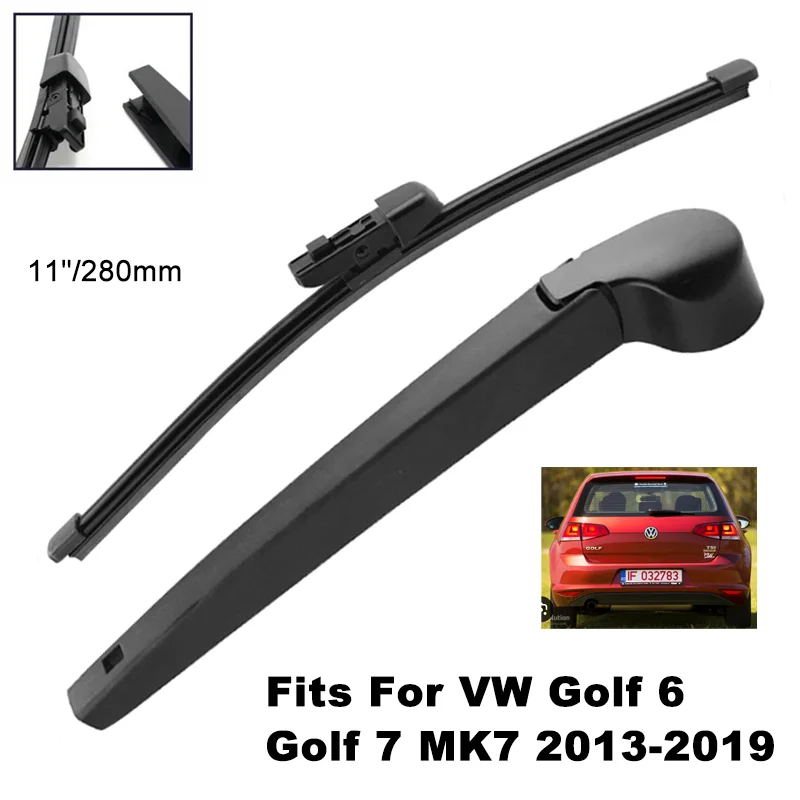 Bras Et Balai D'essuie-glace De Pare-brise De Lunette Arrière Volkswagen