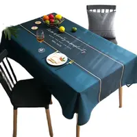 Modern Household Anti-fouling Nordic Tablecloth Rectangular Coffee Table Waterproof And Oil-proof Fabric Tablecloth Mantel Mesa 6