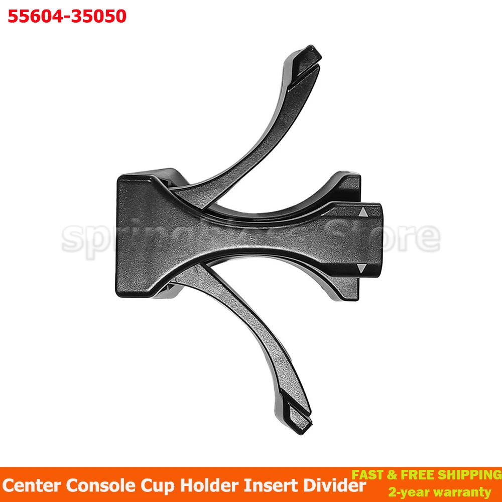 

55604-35050 For Toyota 4Runner 2003-2009 Center Console Cup Holder Insert Divider 5560435050