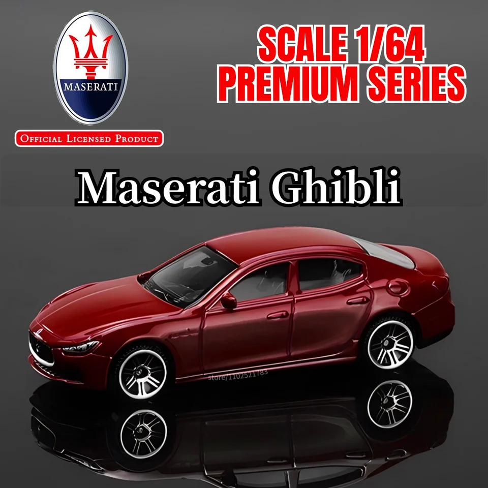 1:64 Maserati Ghibli Replica Car Model Scale BMW VW Toyota Diecast