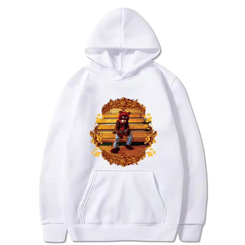 Rapper Kanye West Albums Hoodie top Fashion Men Women vintage Pullover Streetwear Fleece Unisex Long sleeve Hooded sweatshirts