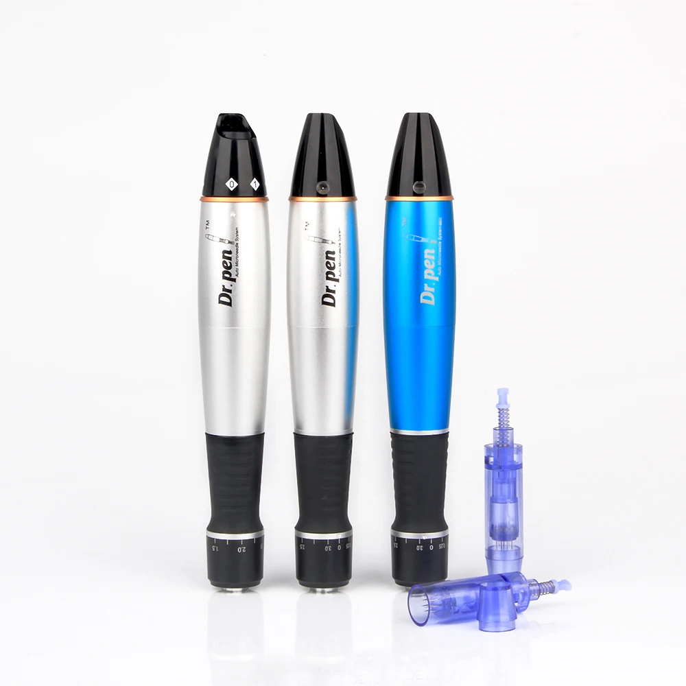 Microneedling Derma Pen Beauty Treatment Machine Dr Pen Ultima A1 Microneedling Electric Derma Pen With 22pcs Cartridges Needles Micro Needle Skin Care