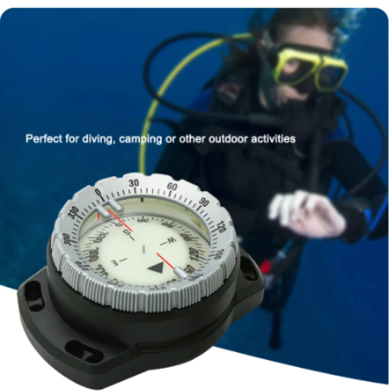 

Профессиональный Подводный компас, водонепроницаемый навигатор 50 м, цифровой компас для плавания и дайвинга